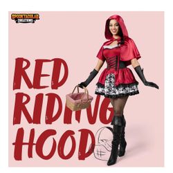 SPOOKINCULAR® CREATIONS WOMEN RED RIDING HOOD 