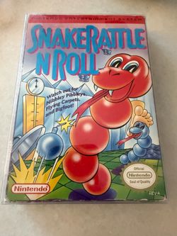 Snake Rattle N Roll box + game with protective case