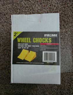 Prime Automotive 2-Piece Wheel Chocks
