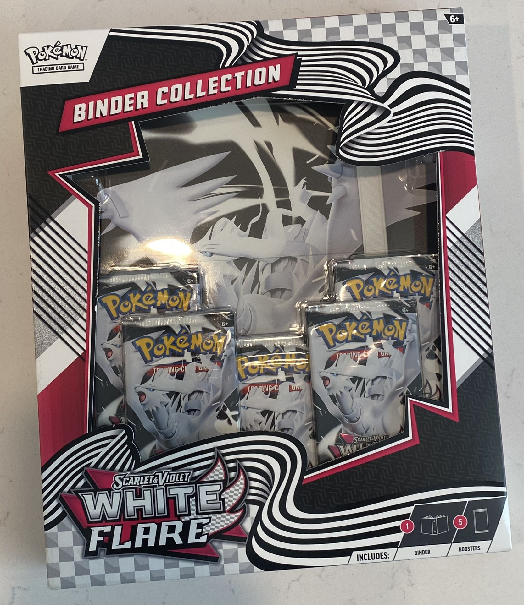 White Flare Binder Collection Pokémon