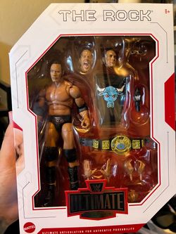 WWE Ultimate Edition The Rock Action Figure