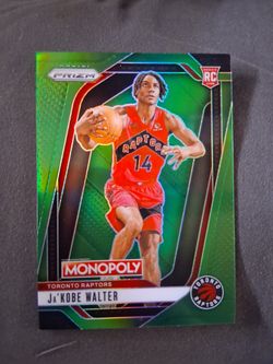 🔥🏀 EXTREMELY RARE ROOKIE!🏀🔥 ONLY /35 EVER MADE 🔥2024-25 Prizm Basketball Ja'Kobe Walter RC Monopoly Green # 05 Of 35 – 🏀 🔥 