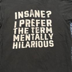 Funny Graphic Black T-Shirt