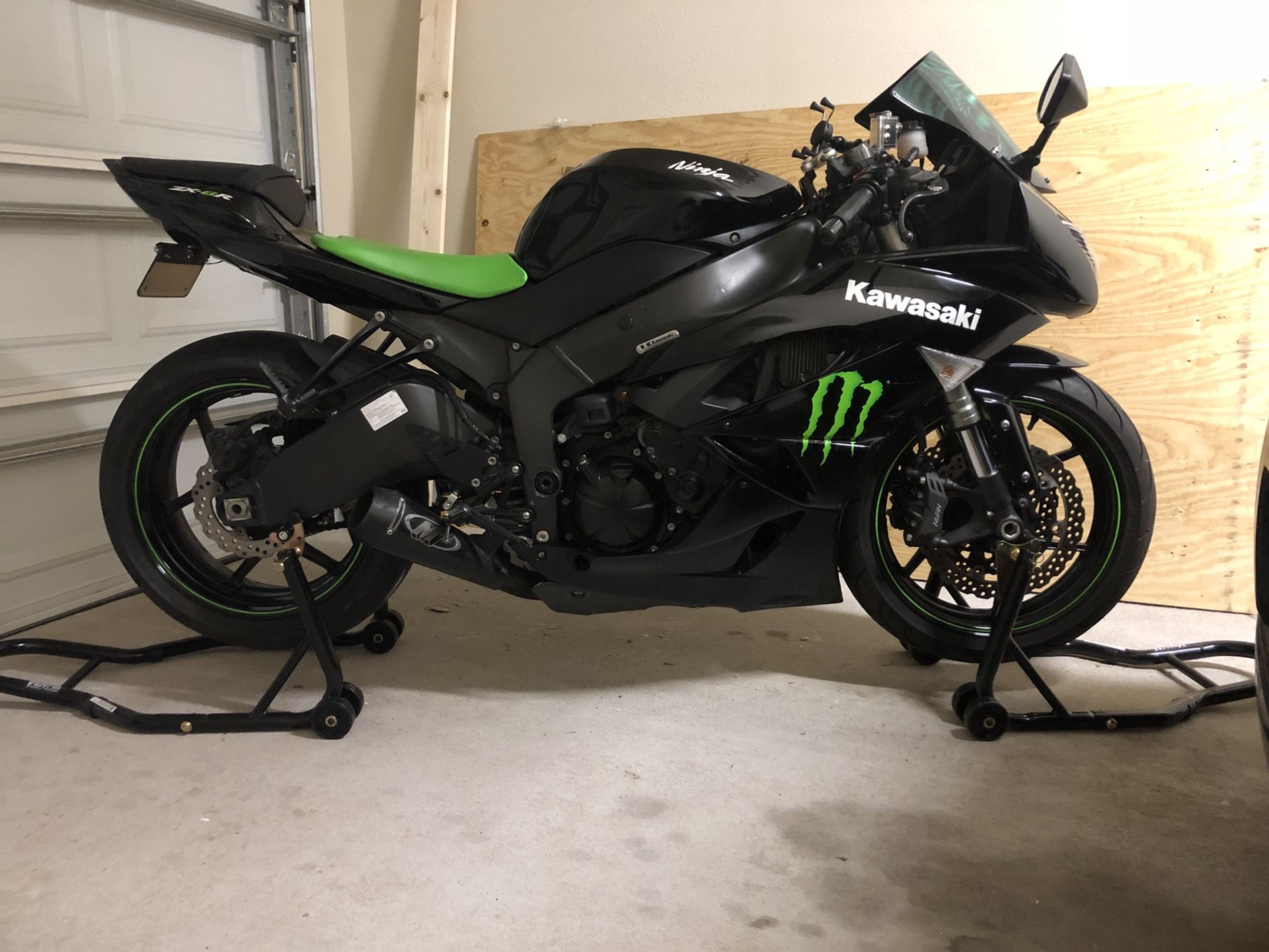 Bike 2009 Kawasaki Zx6r Monster Edition 2009 Kawasaki ZX6R Monster