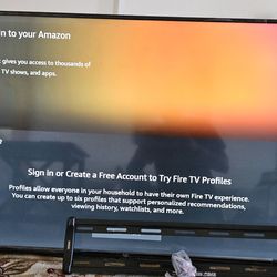Bundle: Amazon Fire TV 55" & wall mount