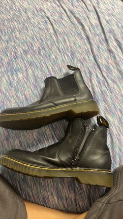 Dr. Martens Black Leather Chelsea Boots
