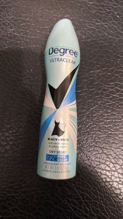 Degree deodorant spray