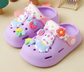 Girls Lightweight Non-slip Clogs Soft Sole