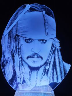 Captain Jack Sparrow Lamp 