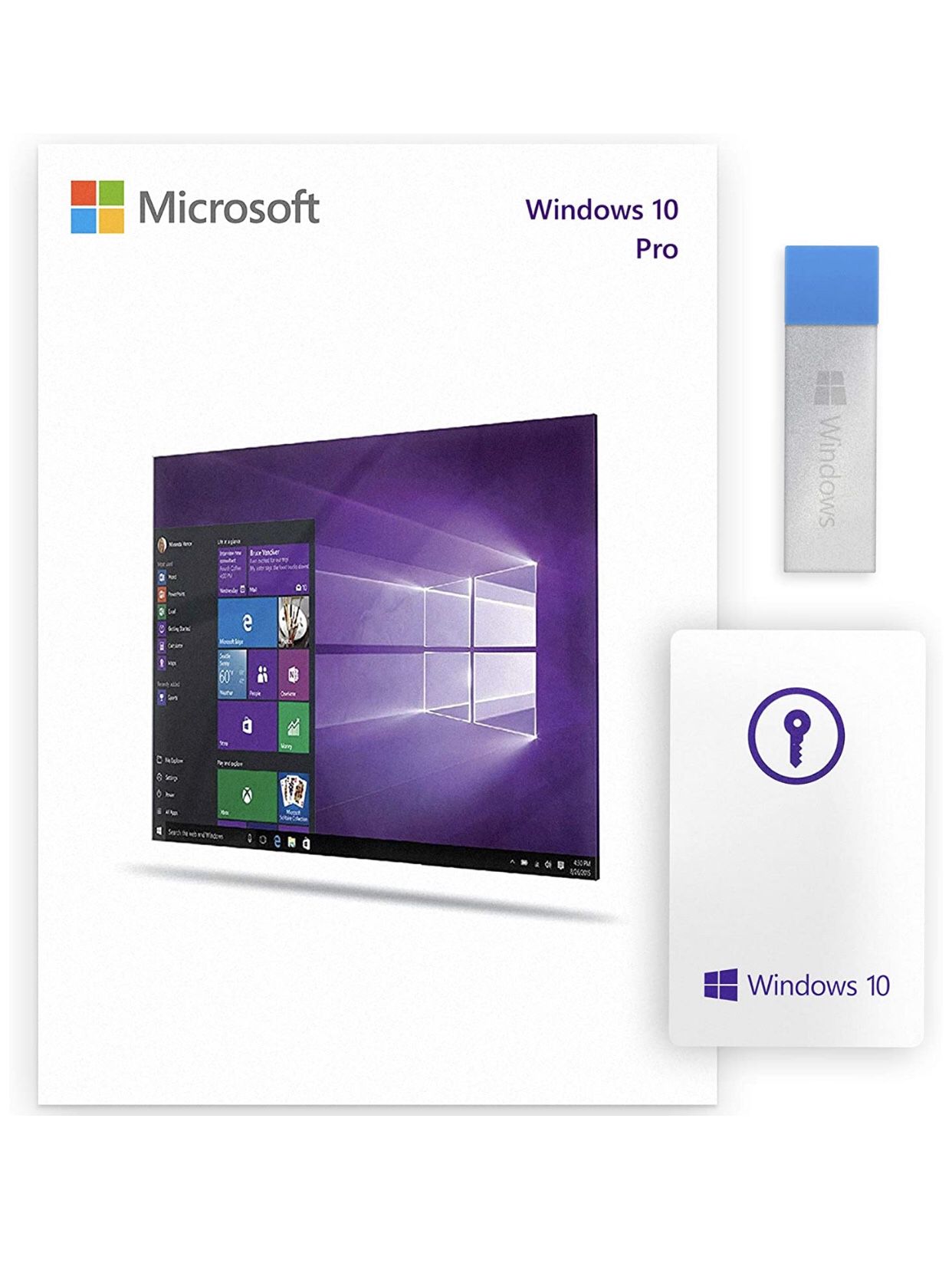 Fristelse Vejnavn hektar Genuine Microsoft Windows 10 Pro USB 32/64 bit, Full Version Professional  for Sale in Columbus, OH - OfferUp