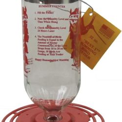 Best-1 32oz. Hummingbird Feeder comes with 2 bottles
