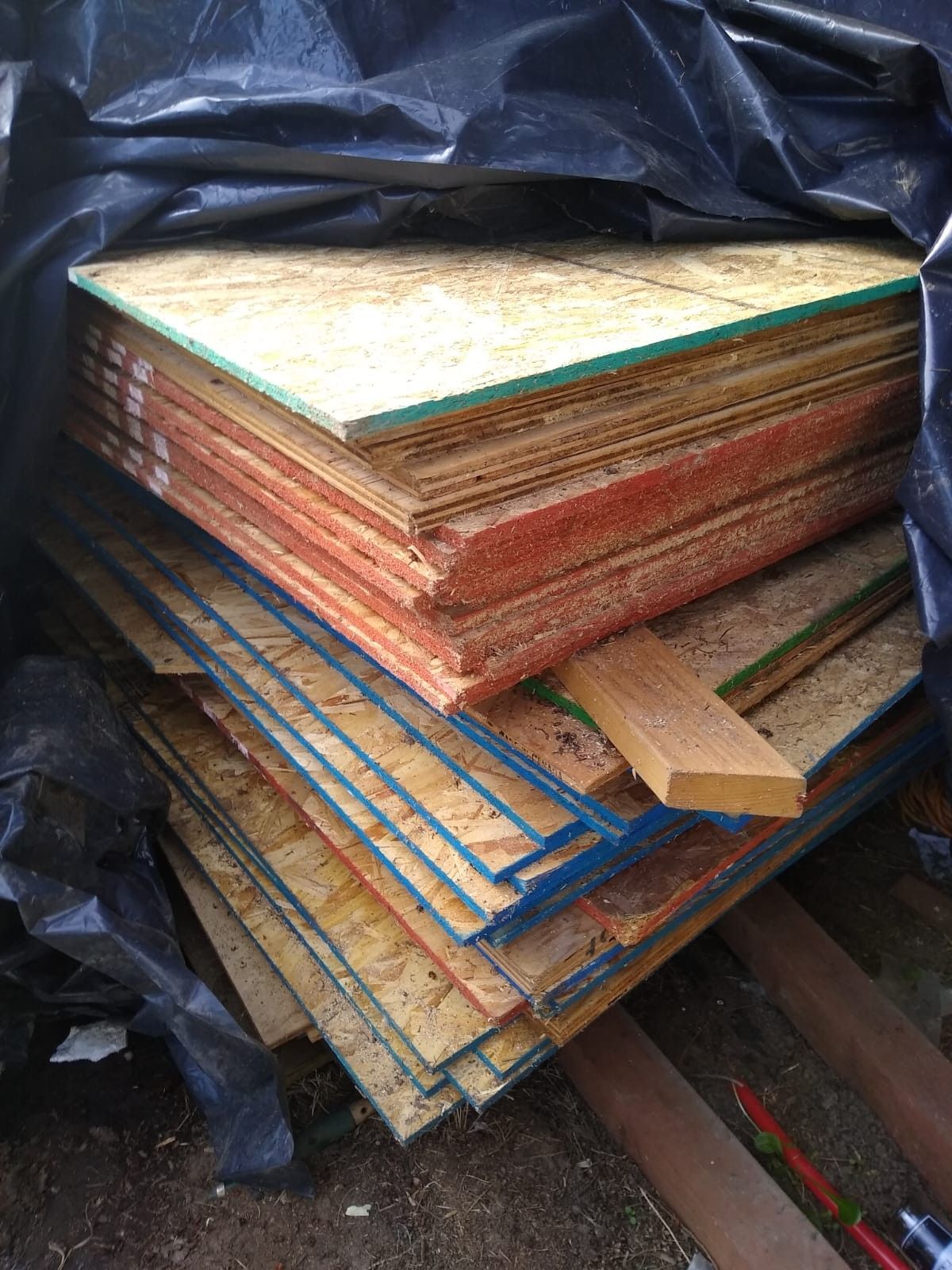 $$$13 dollars each 4x8 OSB sheets of plywood