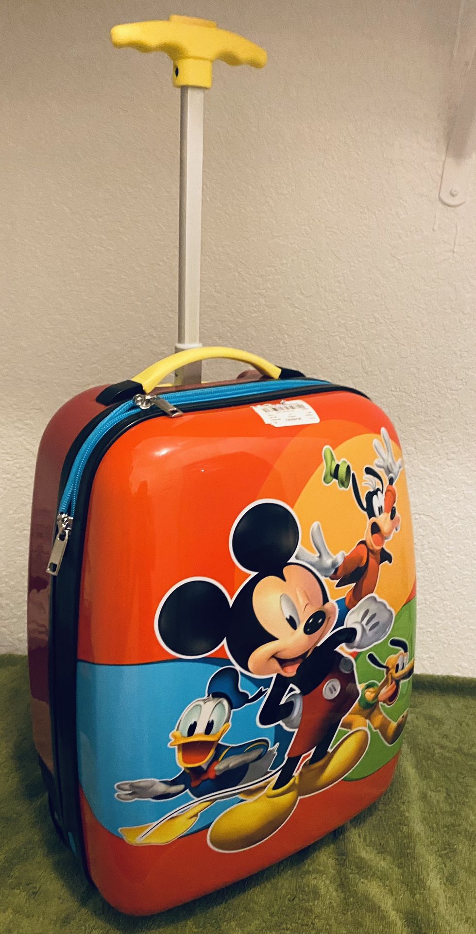 Mickey Mouse Heys Disney Mickey Mouse 18" Hard Luggage Case Kids Rolling Carry On