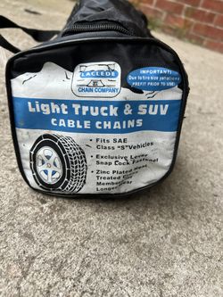 Snow Cables For Mid Size Car