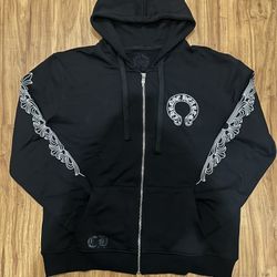 Black Chrome Hearts Hoodie Size Large 