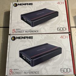 Memphis Audio SRX300.4 Amplifier ($150 Each!)