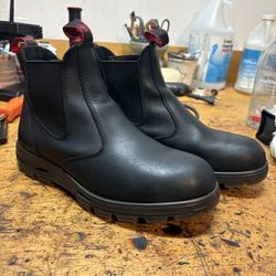 Black Redback Soft Toe Boots