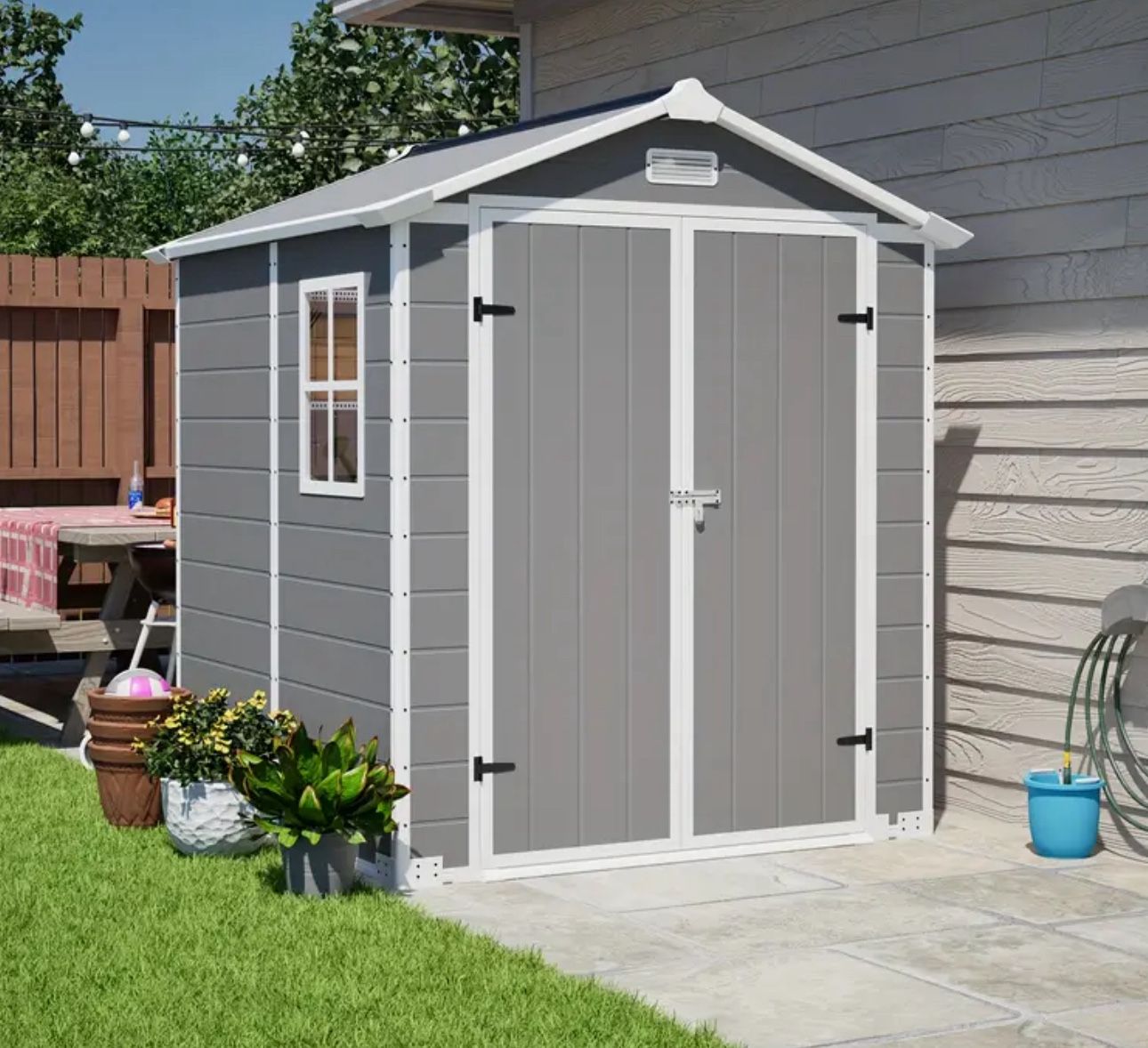 Plastic Shed 6x6 Brand New In Box