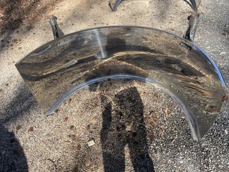 Semi single axle fenders