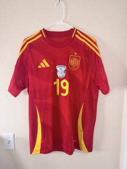 SPAIN LAMINE YAMAL EURO CUP JERSEY 2024 2025 #19 LAMINE YAMAL