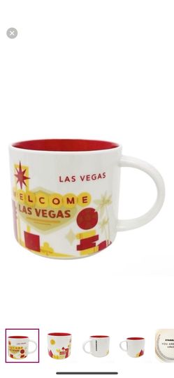 Starbucks Las Vegas Mug - Red and White