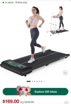 CITYSPORTS Treadmill Under Desk, Walking Pad Treadmill & Treadmill Ultra Slim