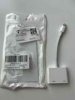 Apple MFi Certified Lightning to HDMI Adapter