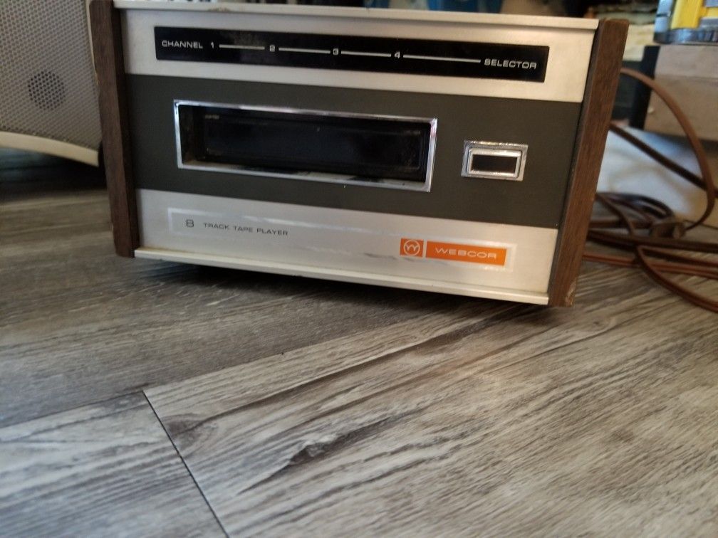 1957 A Track Player With 20+ A Track Cassettes.