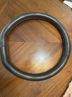 Tesla Model S Real Leather Steering Wheel Cover