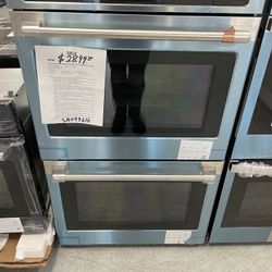 Cafe 30 in. Smart Double Electric Wall Oven