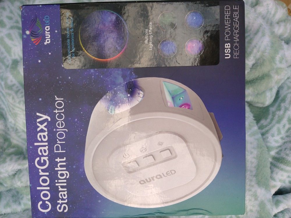 Color Galaxy Starlight Projector