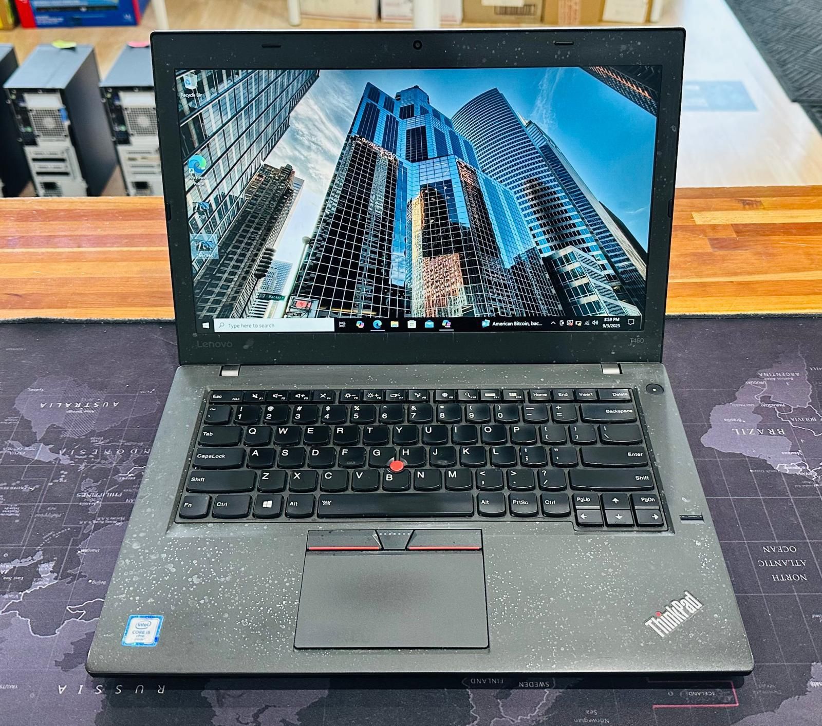 Lenovo T460 14” Core i5-6300 2.5Ghz 8GB 256GB SSD Read Description