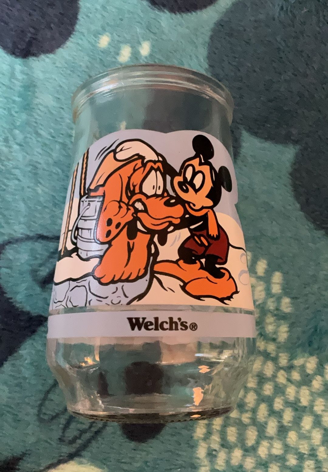 Mickey Mouse Welchs Collectible Jelly Jar