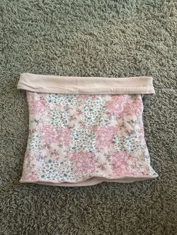 Hollister floral tube top!