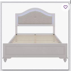 Queen Bed With Lights 