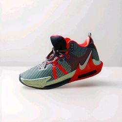 Size 10 - Nike LeBron Witness 7 Bright Crimson Alligator  Brand New