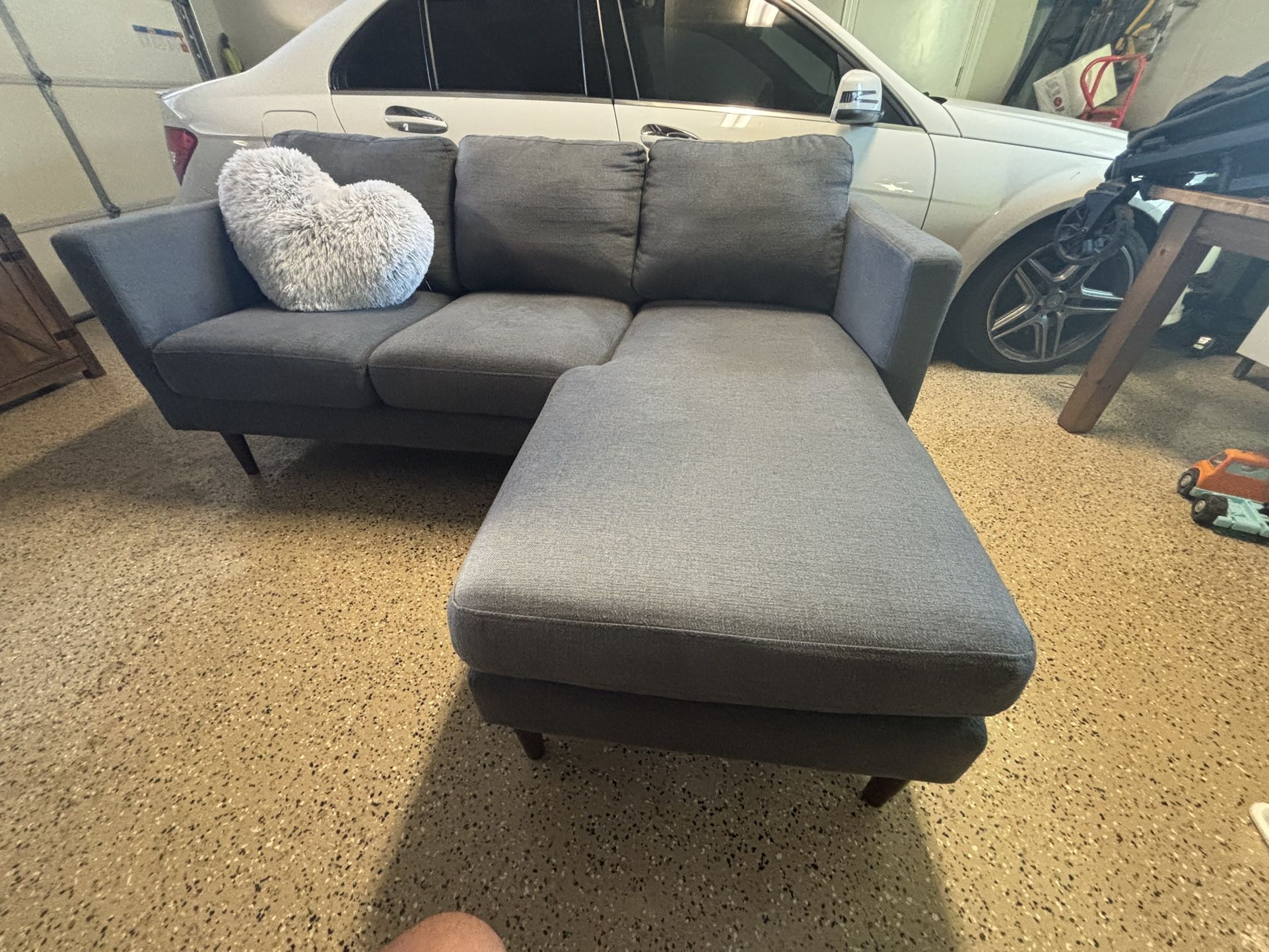 Grey sectional - ONLY $100