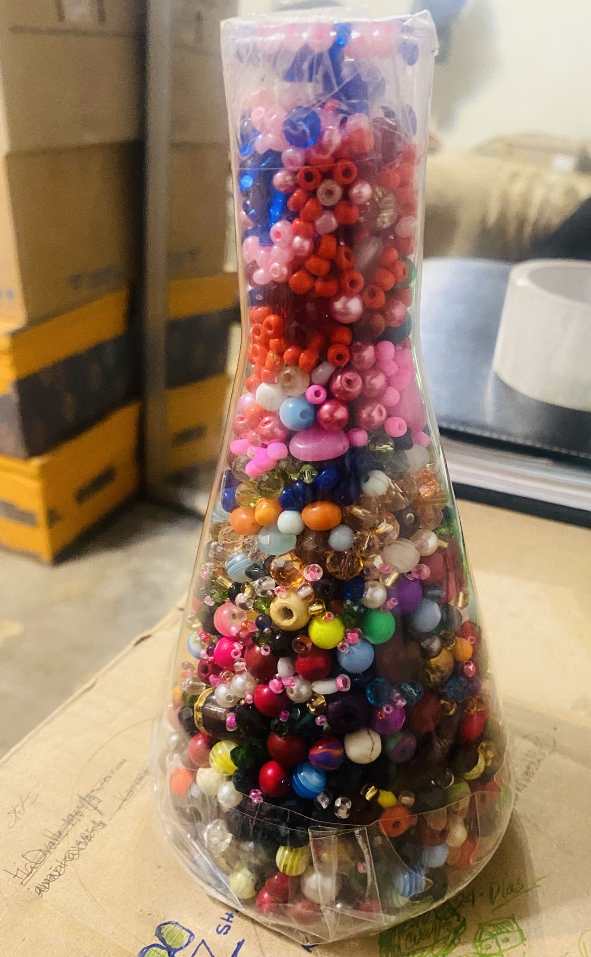 Vase Of Beads