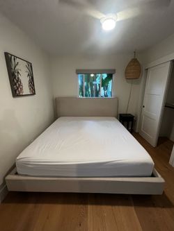Cal king bed frame *FREE* with pick up