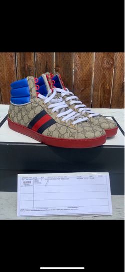 Gucci Ace GG High-Top Sneakers