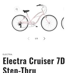 Electra 7 Beach Cruiser - Baby Pink