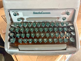 Smith Corona Typewriter Eighty Eight 1954