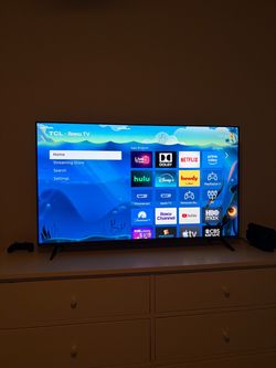 TCL 55 inch smart roku tv