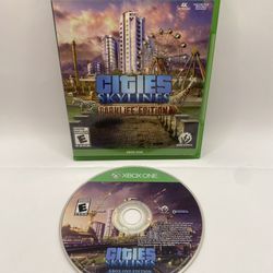 Cities Skylines Parklife Edition - Xbox One Game Tested Authentic CIB 