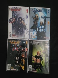 Ultimate War #1-4 Complete Mini Series | Marvel Ultimate Universe