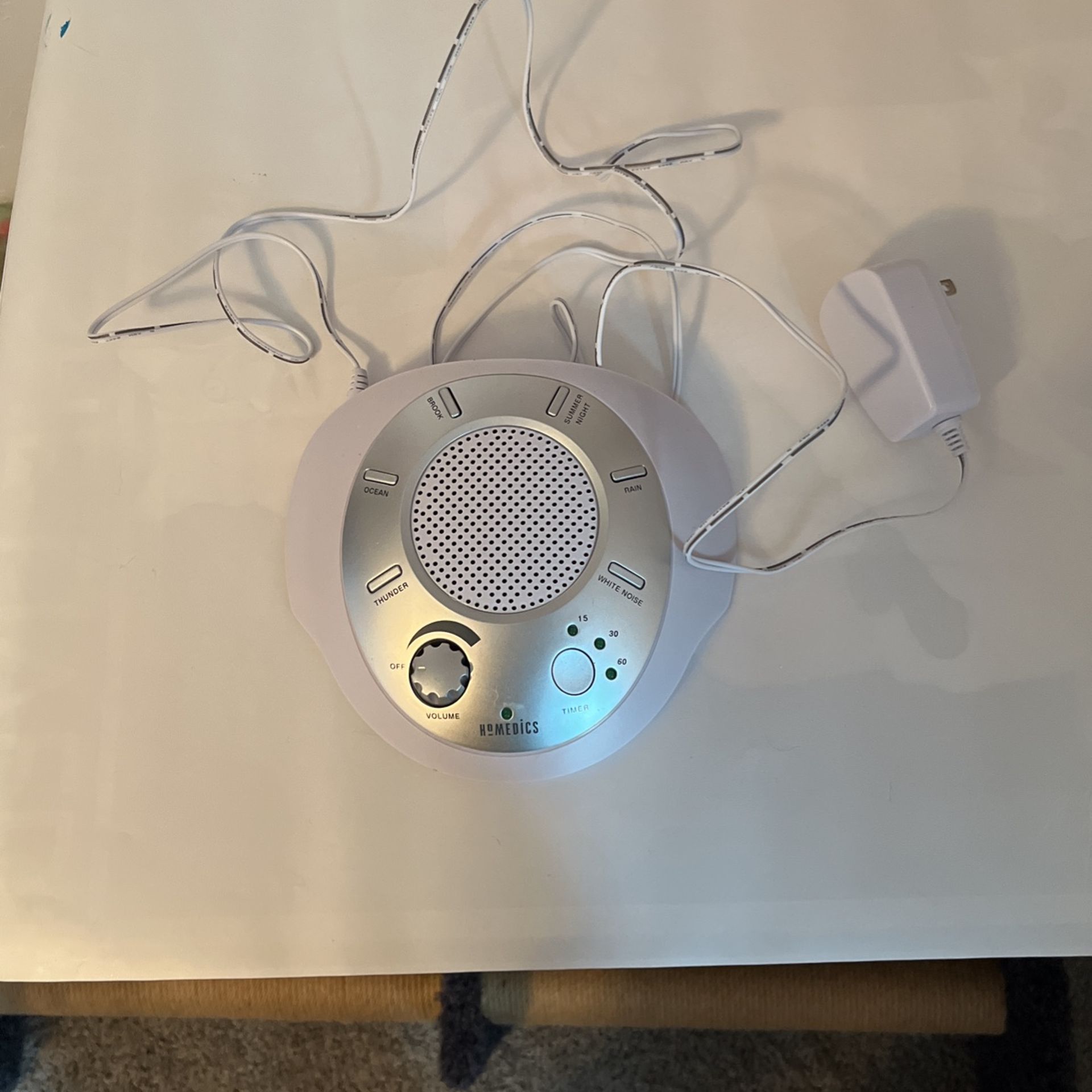 Homedics White Noise Machine
