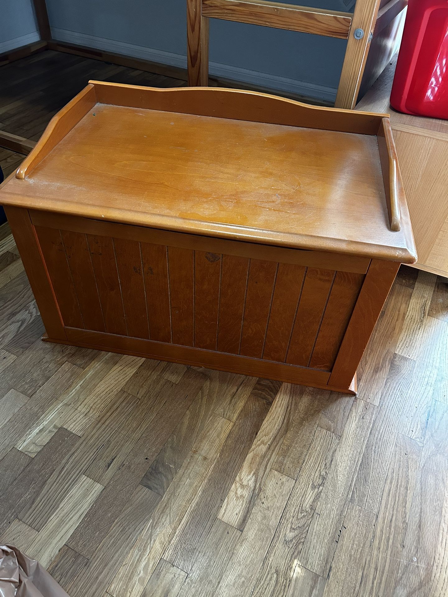 Wooden Toy Chest