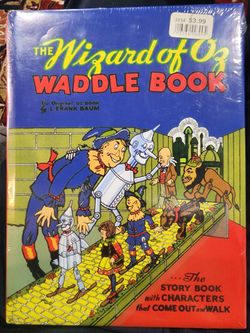 FACTORY SEALED L. Frank Baum The Wizard of Oz Waddle Book 1993 Hardcover