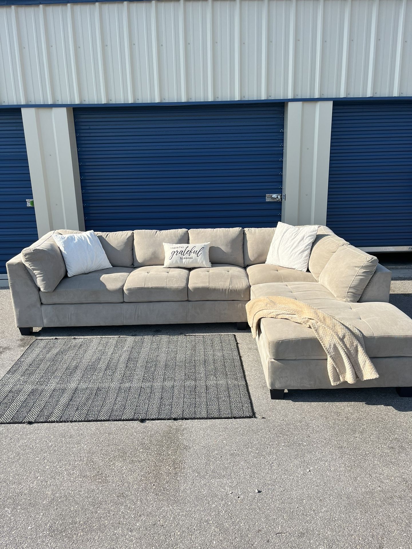 Brown Sectional Couch Free Delivery & Installation