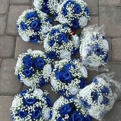 Blue/white Flowers